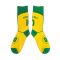Brazil 2004 Ronaldinho Retro Football Socks