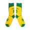 Brazil 2004 Ronaldinho Retro Football Socks