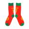 Portugal 2004 C.Ronaldo 17 Retro Football Socks