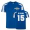 Marten de Roon Atalanta Sports Training Jersey (Blue)