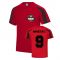 Mario Mandzukic Milan Sport Training Jersey (Red)