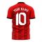 Turkey 2025-2026 Home Concept Football Kit (Libero) (Your Name)