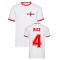 Declan Rice England Ringer Tee (White)