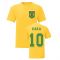 Kaka Brazil National Hero Tee's (Yellow)