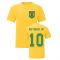 Neymar Jr Brazil National Hero Tee's (Yellow)