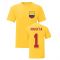 Rene Higuita Colombia National Hero Tee's (Yellow)