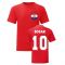 Zvonimir Boban Croatia National Hero Tee's (Red)