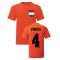 Virgil Holland National Hero Tee's (Orange)