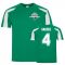 Franck Sauzee Hibs Sports Training Jersey (Green)