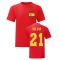 David Silva Spain National Hero Tee (Red)