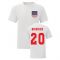 Brian McBride USA National Hero Tee (White)