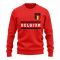 Belgium Core Country Sweatshirt (Red)