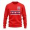 Croatia Core Country Sweatshirt (Red)
