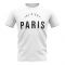 Messi Ici C'est Paris T-Shirt (White)