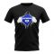 San Marino Chest Badge T-Shirt (Black)