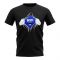 Estonia Chest Badge T-Shirt (Black)