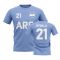 Paulo Dybala Country Code Hero T-Shirt (Sky)