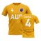 Tim Cahill Country Code Hero T-Shirt (Gold)