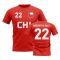 Ben Brereton D az Country Code Chile Hero T-Shirt (Red)