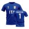 Gianluigi Buffon Country Code Hero T-Shirt (Blue)