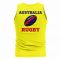 Australia Rugby Ball Tank Top (Yellow)