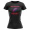 New Zealand Rugby Ball T-Shirt (Black) - Ladies