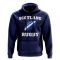 Scotland Rugby Ball Hoody (Navy)