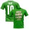 Sadio Mane 2022 Senegal African Nations Winners Tee (Green)