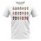 Rafa Nadal Grand Slam Champion T-Shirt (White)