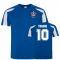 Bertrand Traore Olympique Lyon Sports Training Jersey (Blue)