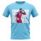 Ederson Manchester City Player T-Shirt (Sky)