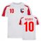 Tomas Rosicky Czech Republic Sports Training Jersey (White-Red)