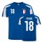 Nabil Fekir France Sports Training Jersey (Blue-White)