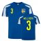 Olof Mellberg Sweden Sports Training Jersey (Blue-White)