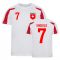 Breel Embolo Switzerland Sports Training Jersey (White-Red)