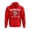 Estudiantes de La Plata Established Hoody (Red)