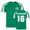 Lewis Stevenson Hibs Sports Training Jersey (Green)