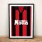 AC Milan 1993 Football Shirt Art Print