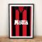 AC Milan 1993 Football Shirt Art Print