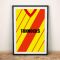 Albion Rovers 1983-85 Football Shirt Art Print