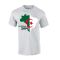 Algeria 2014 Country Flag T-shirt (grey)