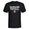 Barbados Football T-Shirt - Black