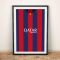 Barcelona 14/15 Football Shirt Art Print