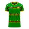 Bolivia 2020-2021 Home Concept Football Kit (Libero) - Kids (Long Sleeve)