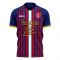 Caen 2025-2026 Home Concept Football Kit (Libero) - Womens