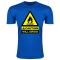 Caution Will Griggs On Fire T-Shirt (Royal Blue)