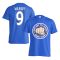 Leicester Vardy Chat Get Banged Logo T-Shirt (Vardy 9) - Blue