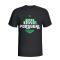 Portugal Country Logo T-shirt (black)