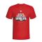 Wales Country Logo T-shirt (red) - Kids