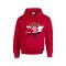 Croatia 2014 Country Flag Hoody (red) - Kids